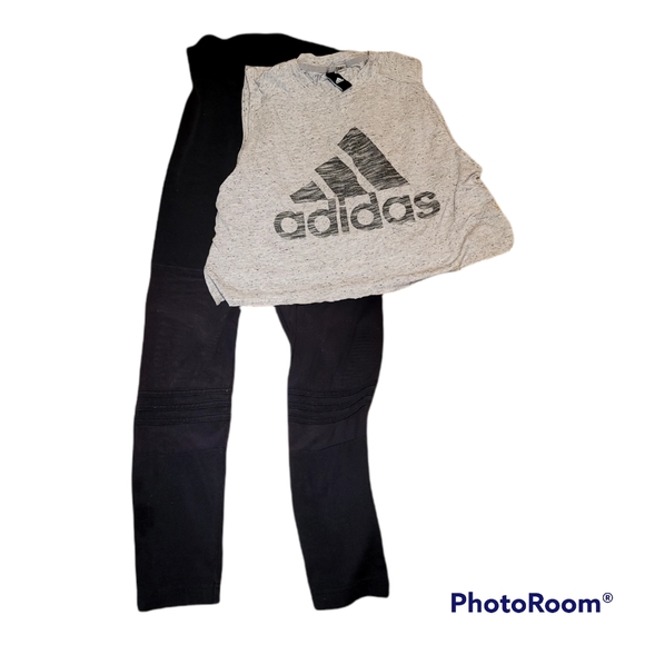 Adidas set leggings and shirt - Picture 2 of 3